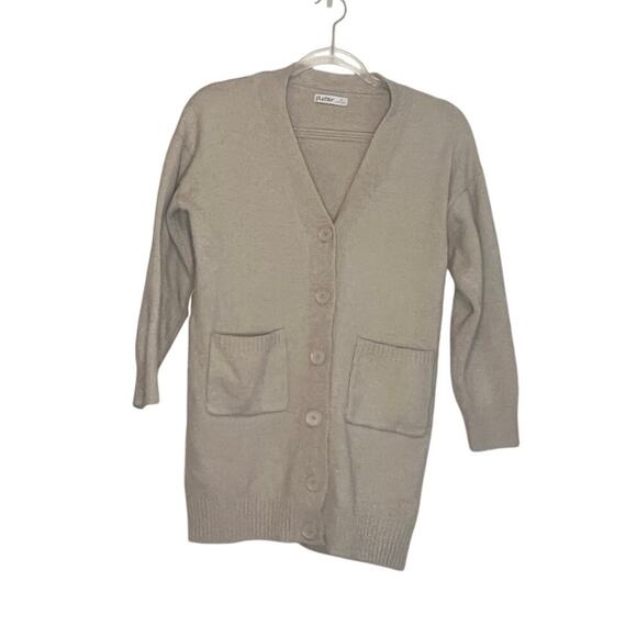 Aster Cardigan Sweater Natural M - Picture 1 of 3